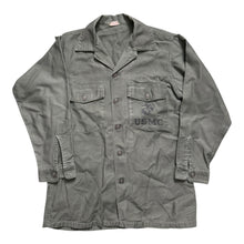 Load image into Gallery viewer, 1966 U.S. Marine Corps Named Third Pattern OG-107 Utility Shirt Merchut