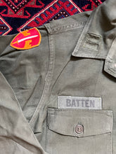 Load image into Gallery viewer, U.S. Army MACV Airborne OG-107 Sateen Shirt Batten