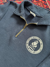 Load image into Gallery viewer, 1980s U.S. Coast Guard Chief Petty Officer Academy Half-Zip Sweatshirt
