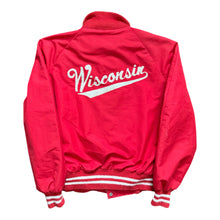 Load image into Gallery viewer, 1980s University of Wisconsin Chainstitch Varsity Jacket