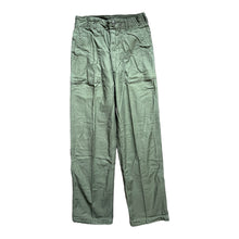 Load image into Gallery viewer, Vietnam War 1969 OG-107 Type 1 Pants 32x33 Deadstock