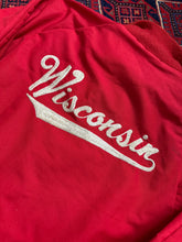 Load image into Gallery viewer, 1980s University of Wisconsin Chainstitch Varsity Jacket