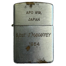 Load image into Gallery viewer, USAF 1954 511TH AIR CONTROL AND WARNING GROUP WINDPROOF LIGHTER