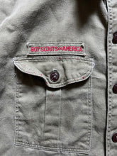 Load image into Gallery viewer, 1960s Boy Scouts of America Olive Green Shirt