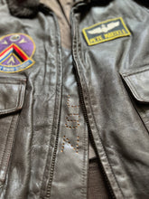 Load image into Gallery viewer, 1989 USN G-1 Flight Jacket LT Colonel Peter Marikle