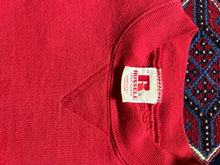 Load image into Gallery viewer, 1970s Russell Athletics Red V-Notch Sweatshirt