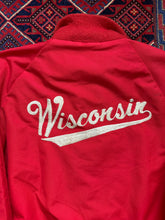 Load image into Gallery viewer, 1980s University of Wisconsin Chainstitch Varsity Jacket