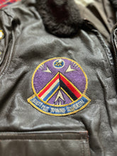 Load image into Gallery viewer, 1989 USN G-1 Flight Jacket LT Colonel Peter Marikle