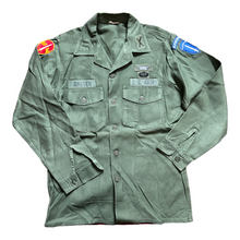 Load image into Gallery viewer, U.S. Army MACV Airborne OG-107 Sateen Shirt Batten