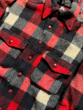 Load image into Gallery viewer, 1950s Woolrich Red and White Plaid Wool Shirt