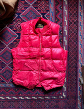 Load image into Gallery viewer, 1970s Eddie Bauer Quilted Down Red Vest