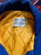 Load image into Gallery viewer, 1980s West Wind Corduroy Quilted Varsity Jacket