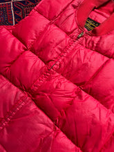 Load image into Gallery viewer, 1970s Eddie Bauer Quilted Down Red Vest