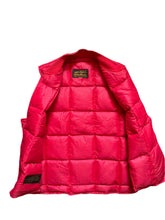 Load image into Gallery viewer, 1970s Eddie Bauer Quilted Down Red Vest