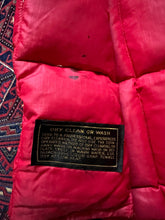 Load image into Gallery viewer, 1970s Eddie Bauer Quilted Down Red Vest