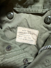 Load image into Gallery viewer, Vietnam War OG-107 Sateen Field Jacket Specialist Butler 4th Infantry