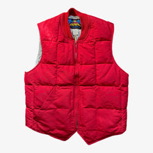 Load image into Gallery viewer, 1960s Eddie Bauer Down Blizzard Proof Vest Red