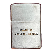 Load image into Gallery viewer, 1965 Vietnam War Era Kwajalein Marshall Islands Zippo Lighter