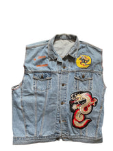 Load image into Gallery viewer, Vietnam War Souvenir Denim Vest Dave Springer