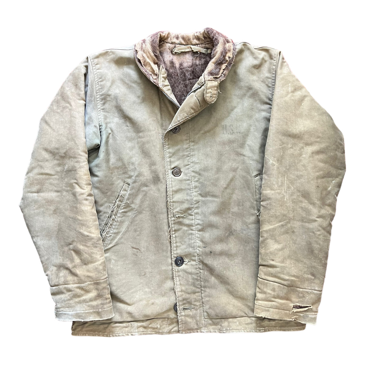 SUBWAY STENCIL DECK JACKET