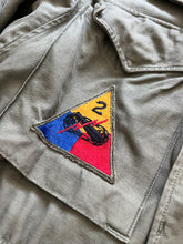 Load image into Gallery viewer, WWII U.S. Army M-1943 Field Jacket With Theater Made Hell on Wheels Stencil