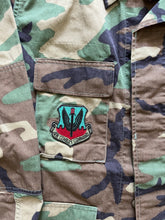 Load image into Gallery viewer, 1992 U.S. Air Force Woodland Camouflage BDU Captain 354 Fighter Squadron Bulldogs