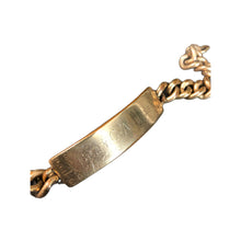 Load image into Gallery viewer, WWII 12K Gold ID Bracelet Billy G Ammons