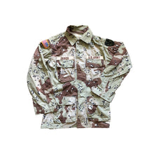 Load image into Gallery viewer, 1990 U.S. Army Chocolate Chip Camouflage 22nd Support Brigade BDU Oswick