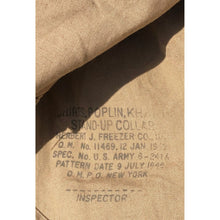 Load image into Gallery viewer, 1949 U.S. Army 7th Army Khaki Officer Dress Shirt