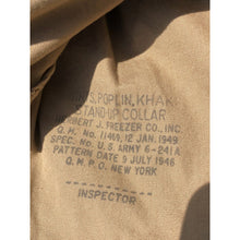 Load image into Gallery viewer, 1949 U.S. Army Khaki Officer Dress Shirt