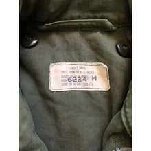 Load image into Gallery viewer, Pre-Vietnam U.S. Army M-51 OG107 Sateen Field Jacket Small Short