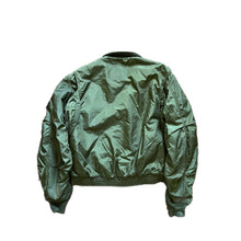 Load image into Gallery viewer, 1971 USN USMC WEP Nylon Winter Flight Jacket 42L