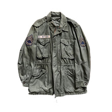 Load image into Gallery viewer, 1951 U.S. Army M-51 Field Jacket Sergeant First Class R.R. Metzger