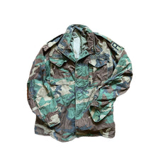 Load image into Gallery viewer, 1983 U.S. Army Woodland Camouflage M-65 Field Jacket Major James 1st Army