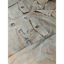 Load image into Gallery viewer, Vintage 1970 Vietnam USMC OG-107 Shirt