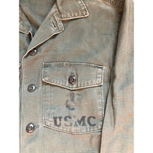 Load image into Gallery viewer, Vintage 1970 Vietnam USMC OG-107 Shirt