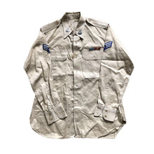 Load image into Gallery viewer, WWII US Air Force Officers Dress Shirt Large