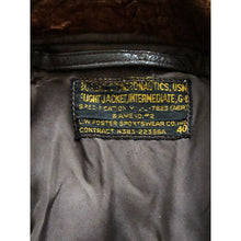 Load image into Gallery viewer, 1951 U.S. Navy G-1 Flight Jacket with Stencil Size 40