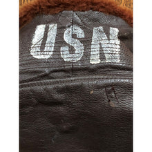 Load image into Gallery viewer, 1951 U.S. Navy G-1 Flight Jacket with Stencil Size 40