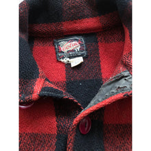 Load image into Gallery viewer, 1940s Woolrich Red Buffalo Plaid Shirt