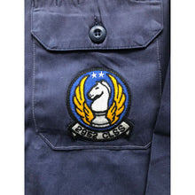 Load image into Gallery viewer, U.S. Air Force Blue Logistics OG Sateen Short Sleeve Shirt
