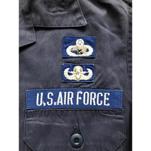 Load image into Gallery viewer, U.S. Air Force Blue Logistics OG Sateen Short Sleeve Shirt