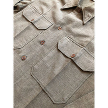 Load image into Gallery viewer, WWII U.S. Army Wool Officers Dress Shirt 6th Army and 24th Infantry Division