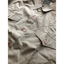 Load image into Gallery viewer, 1960s Dead Stock U.S. Naval Academy Cadet Khaki Dress Shirt