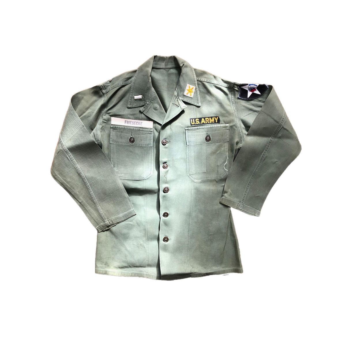 Vietnam Type 1 OG-107 2nd Infantry Division Sateen Shirt – Salty