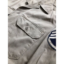 Load image into Gallery viewer, WWII U.S. Army Staff Sergeant Khaki Officer Dress Shirt Western Pacific