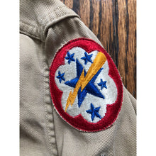 Load image into Gallery viewer, WWII U.S. Army Staff Sergeant Khaki Officer Dress Shirt Western Pacific