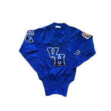 Load image into Gallery viewer, 1968 VH Varsity Letterman Football V-Neck Sweater