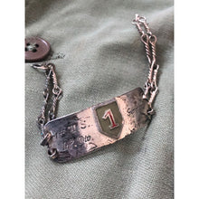 Load image into Gallery viewer, WWII 1st Infantry Division ID Bracelet