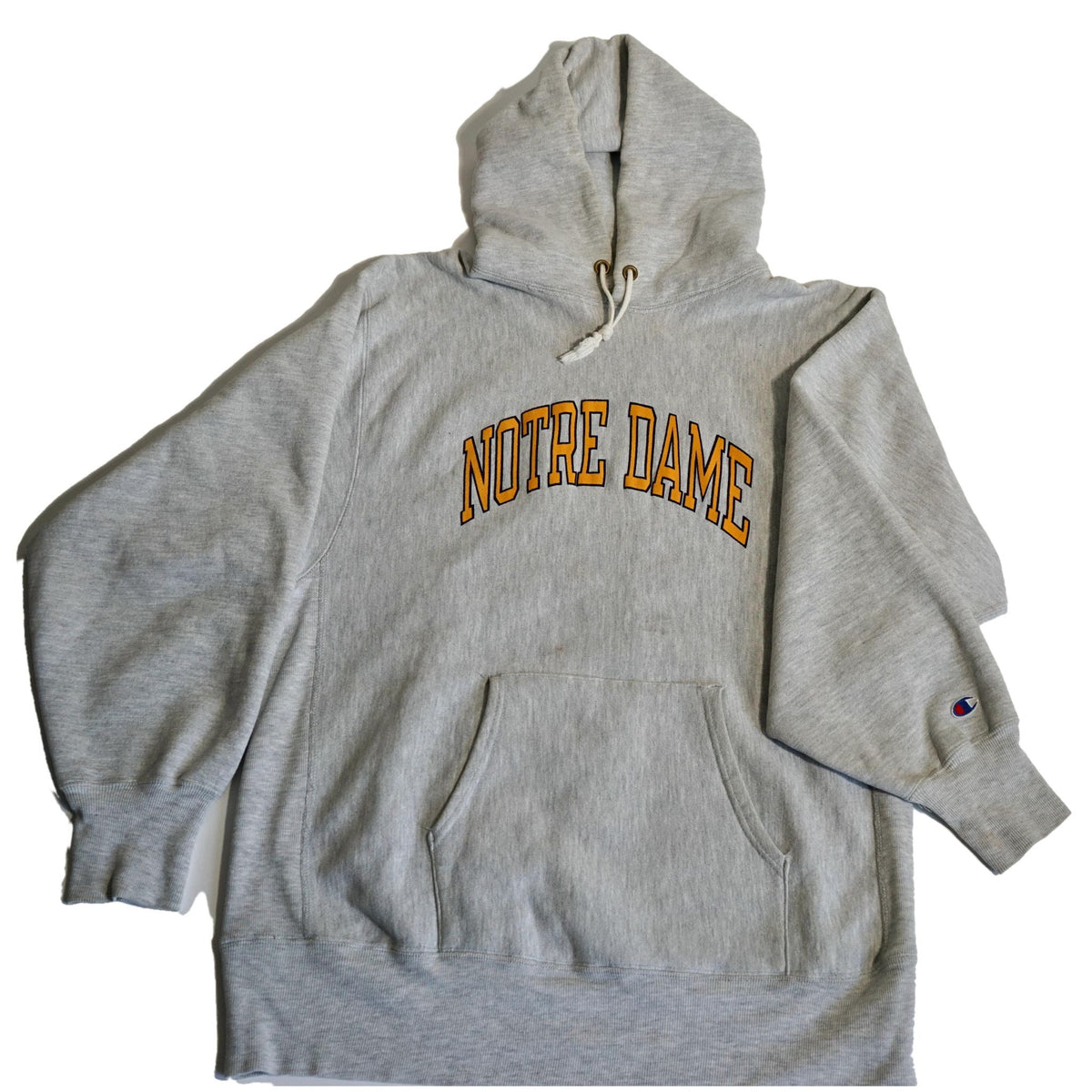 肩幅52VTG 80s CHAMPION RW NOTRE DAME HOODIE